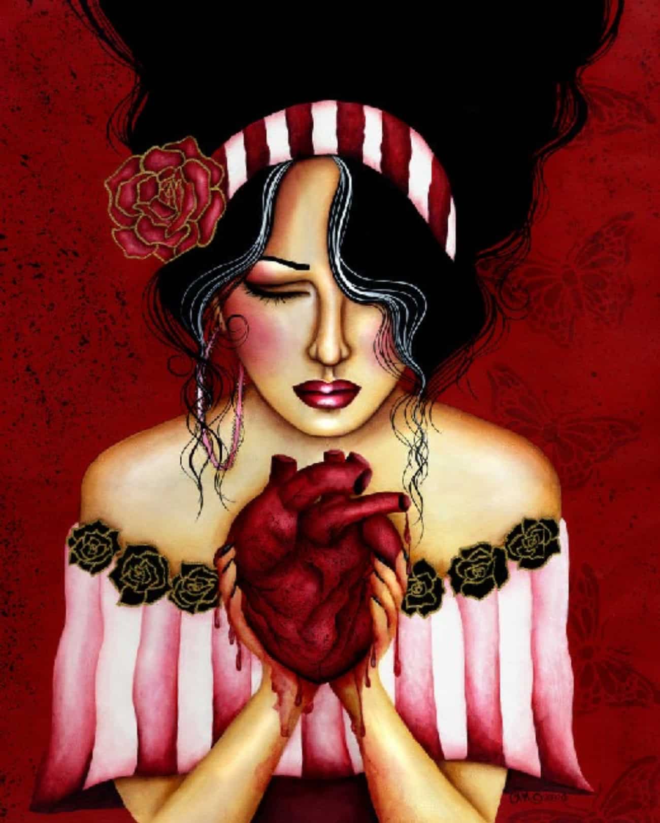 I Broke My Own Heart - Canvas Giclee