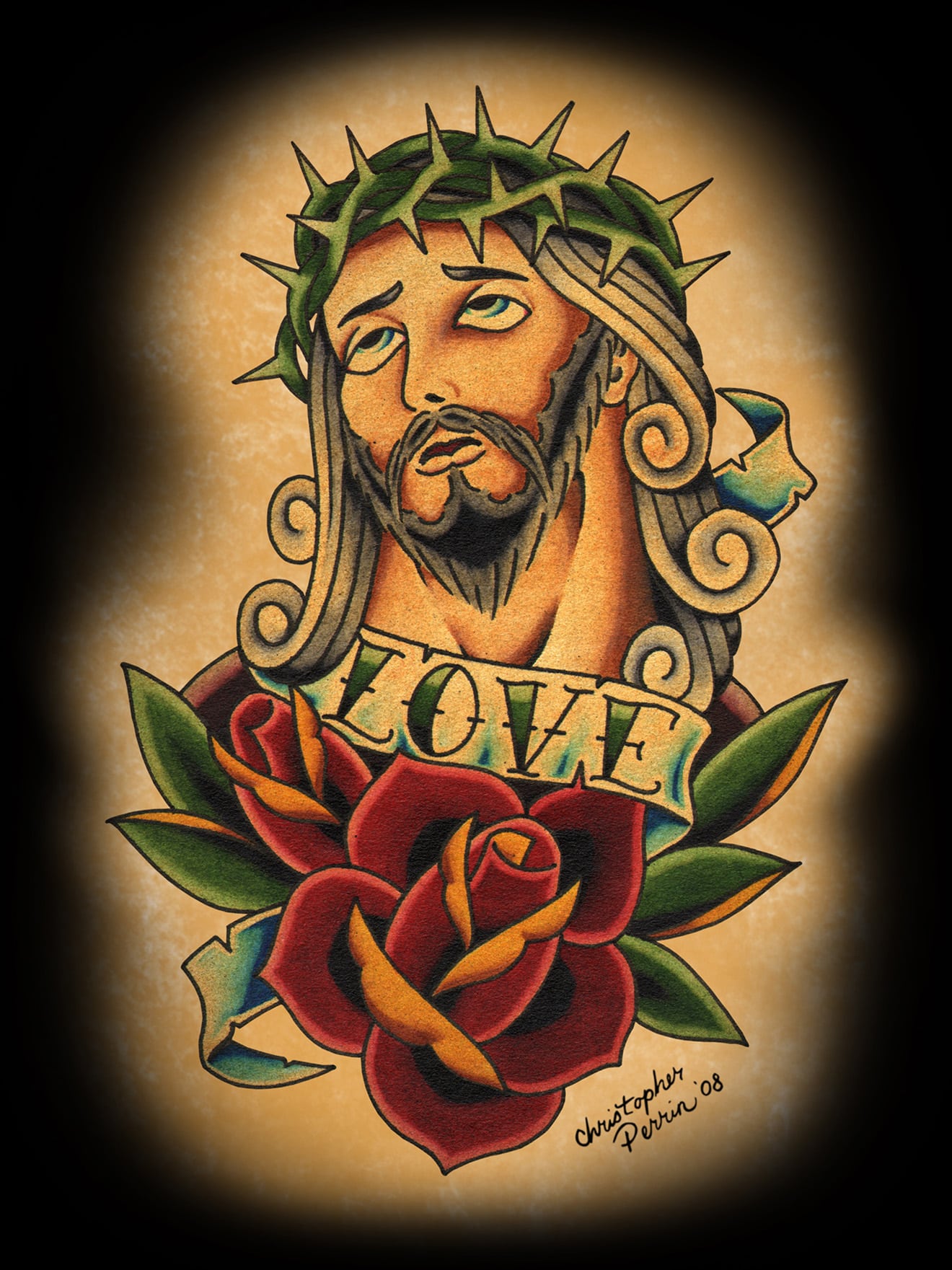 Jesus - Canvas Giclee