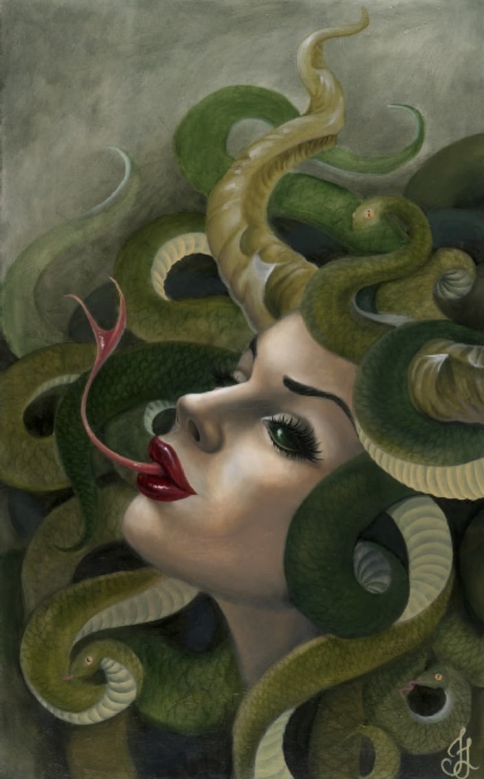 Medusa - Canvas Giclee