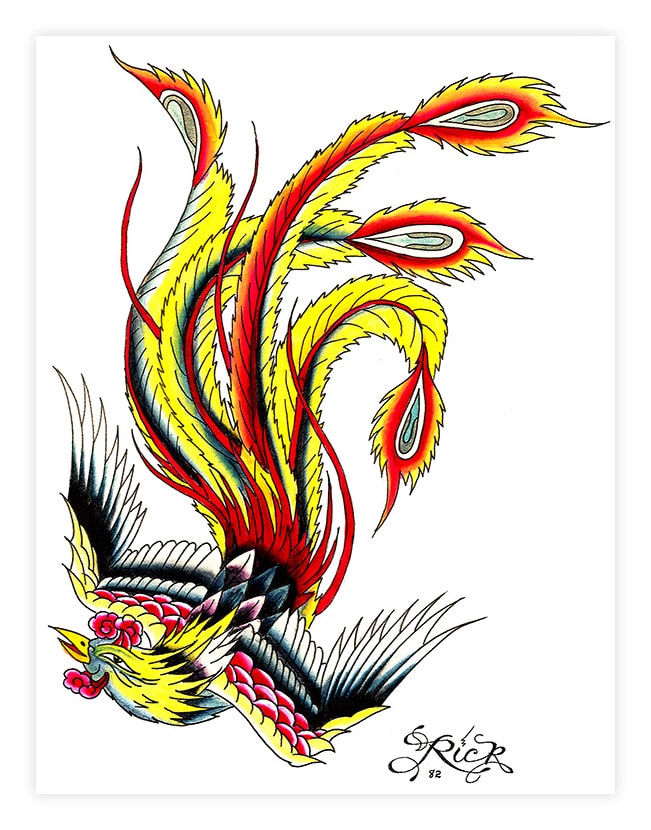 Phoenix - Canvas Giclee