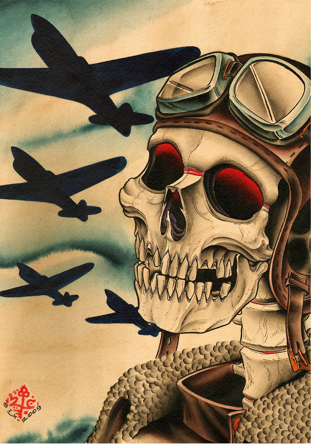 Pilot - Canvas Giclee