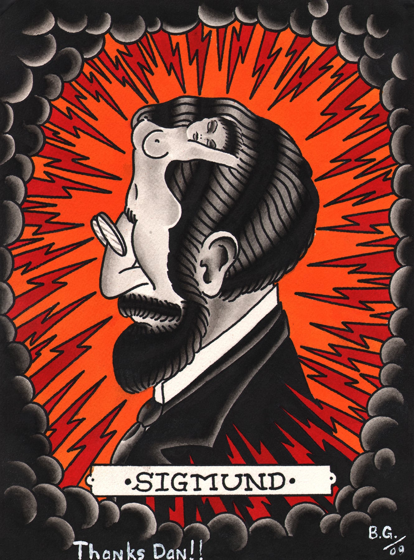 Sigmund - Canvas Giclee