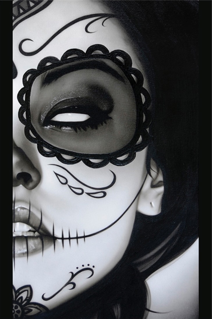 Sophia La Muerta - Canvas Giclee