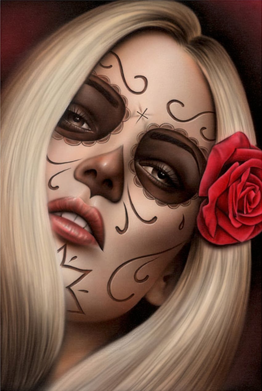 Spiders La Muerta - Canvas Giclee