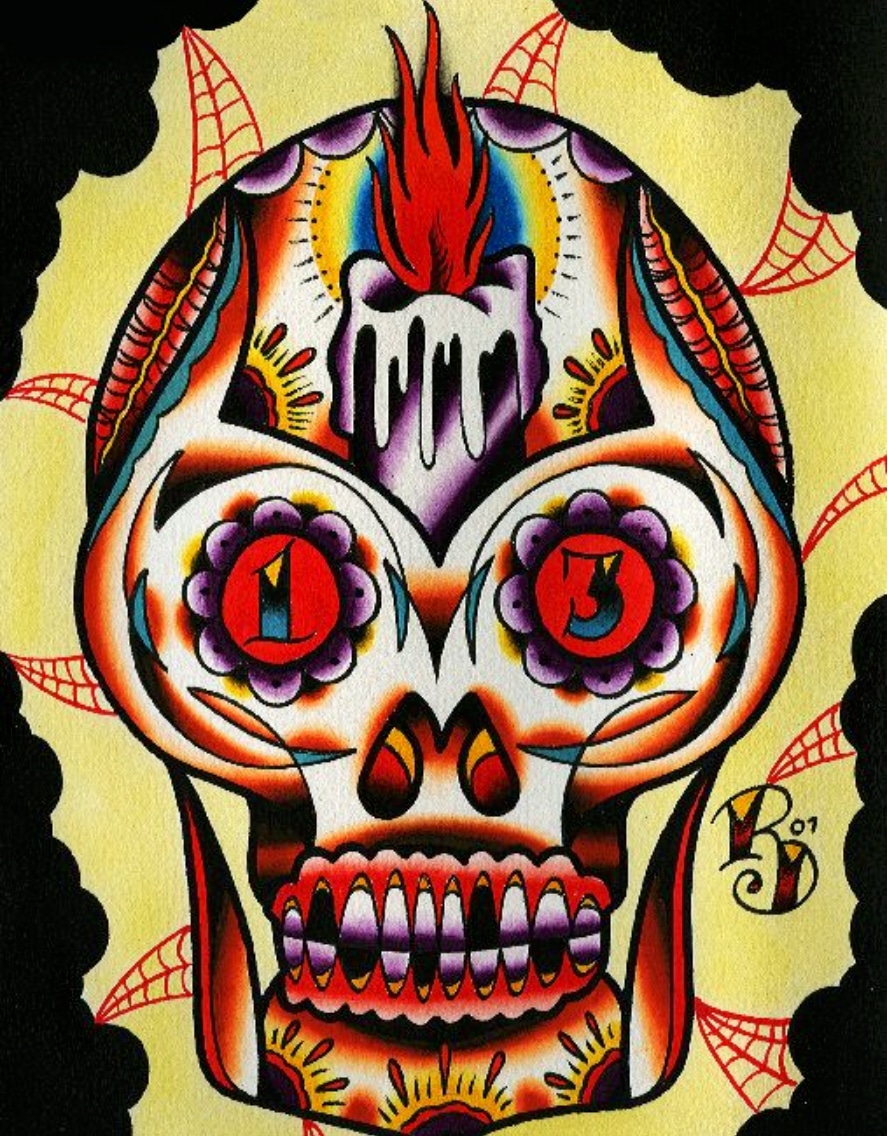 Muerto I - Canvas Giclee