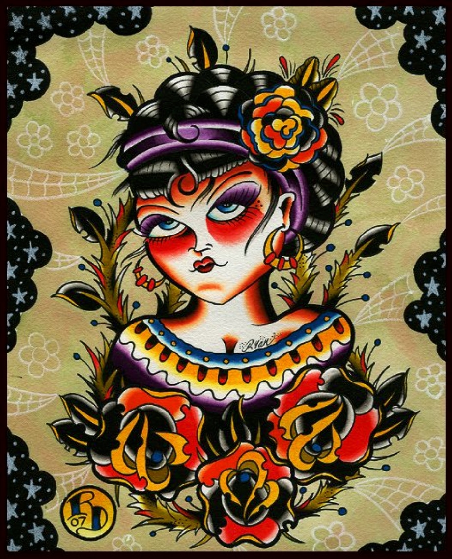 Por Vida - Canvas Giclee