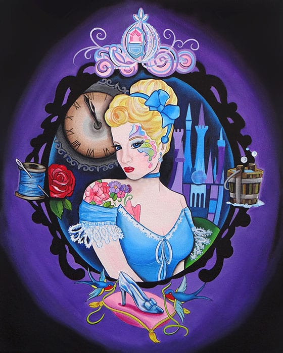 Cinderella - Canvas Giclee