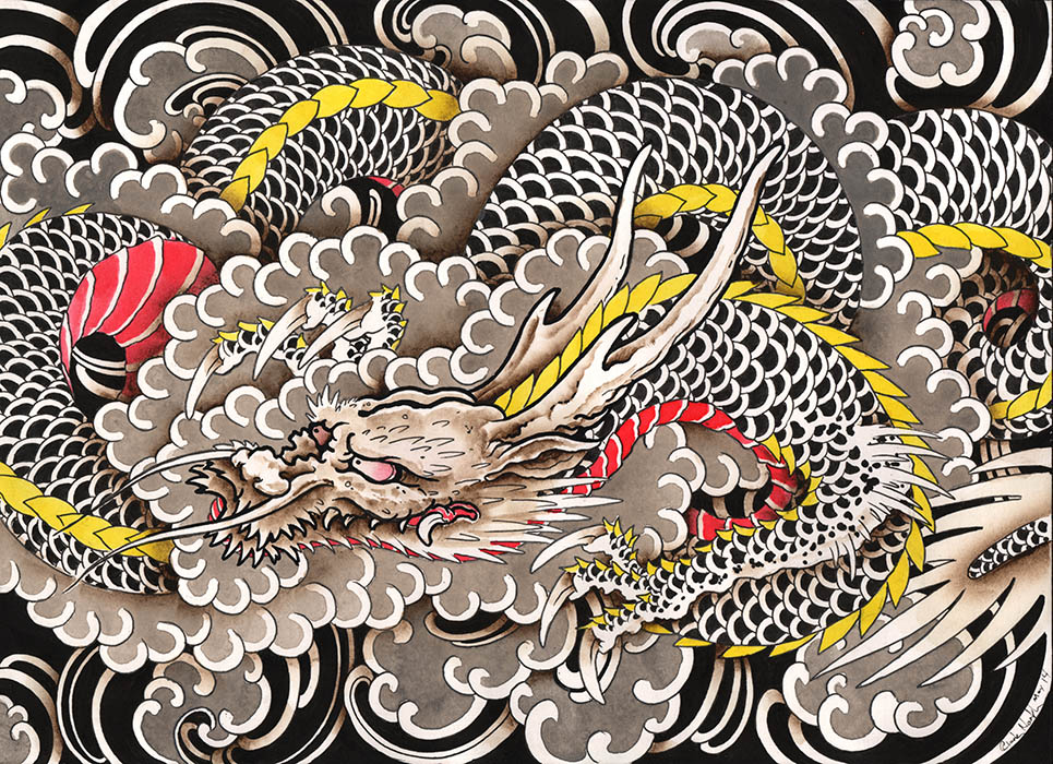 Dragons Wind - Canvas Giclee