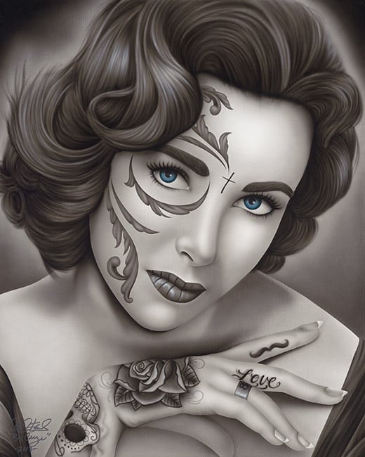 Liz - Canvas Giclee