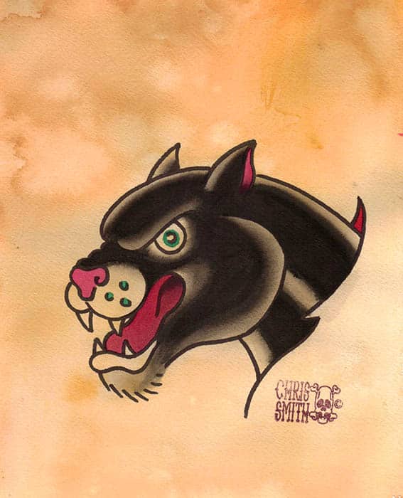 Ripanther - Canvas Giclee