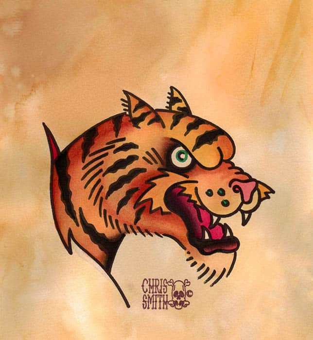 Riptiger - Canvas Giclee