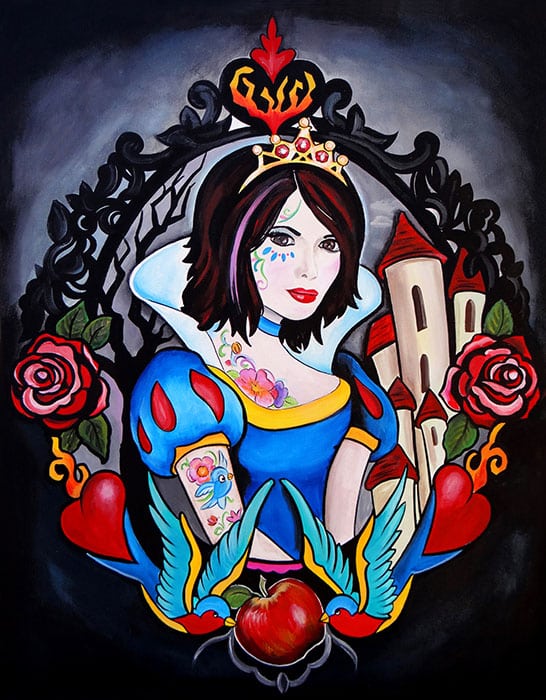 Smith's Snow White - Canvas Giclee