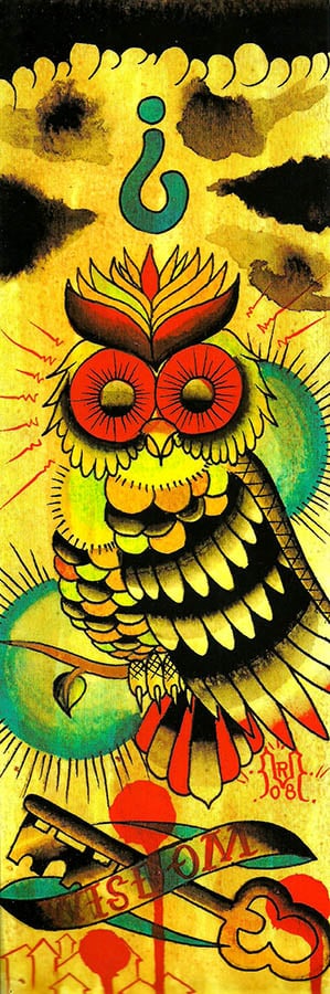 Wisdom Owl - Canvas Giclee