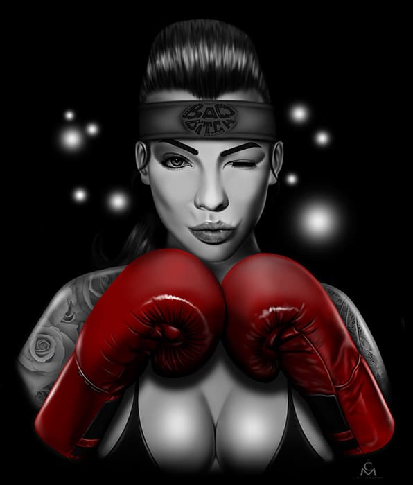 Knockout - Canvas Giclee