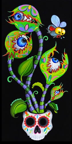 Venus Eye Trap -Canvas Giclee