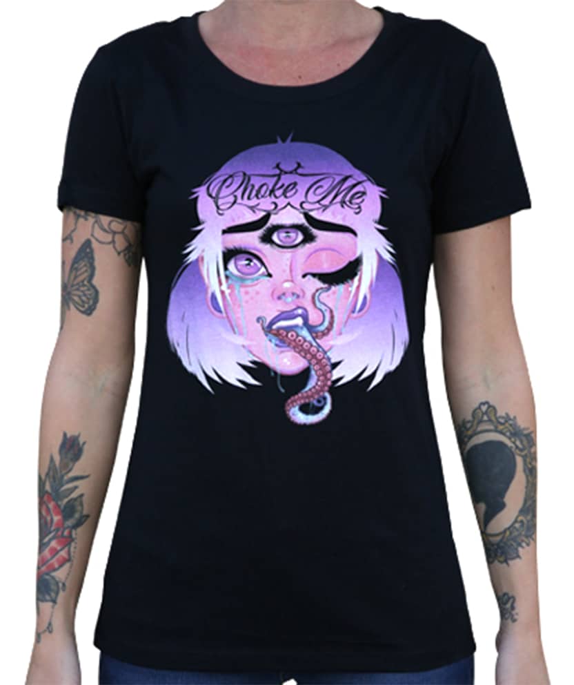 Choke Me Color - Ladies Loose Tee