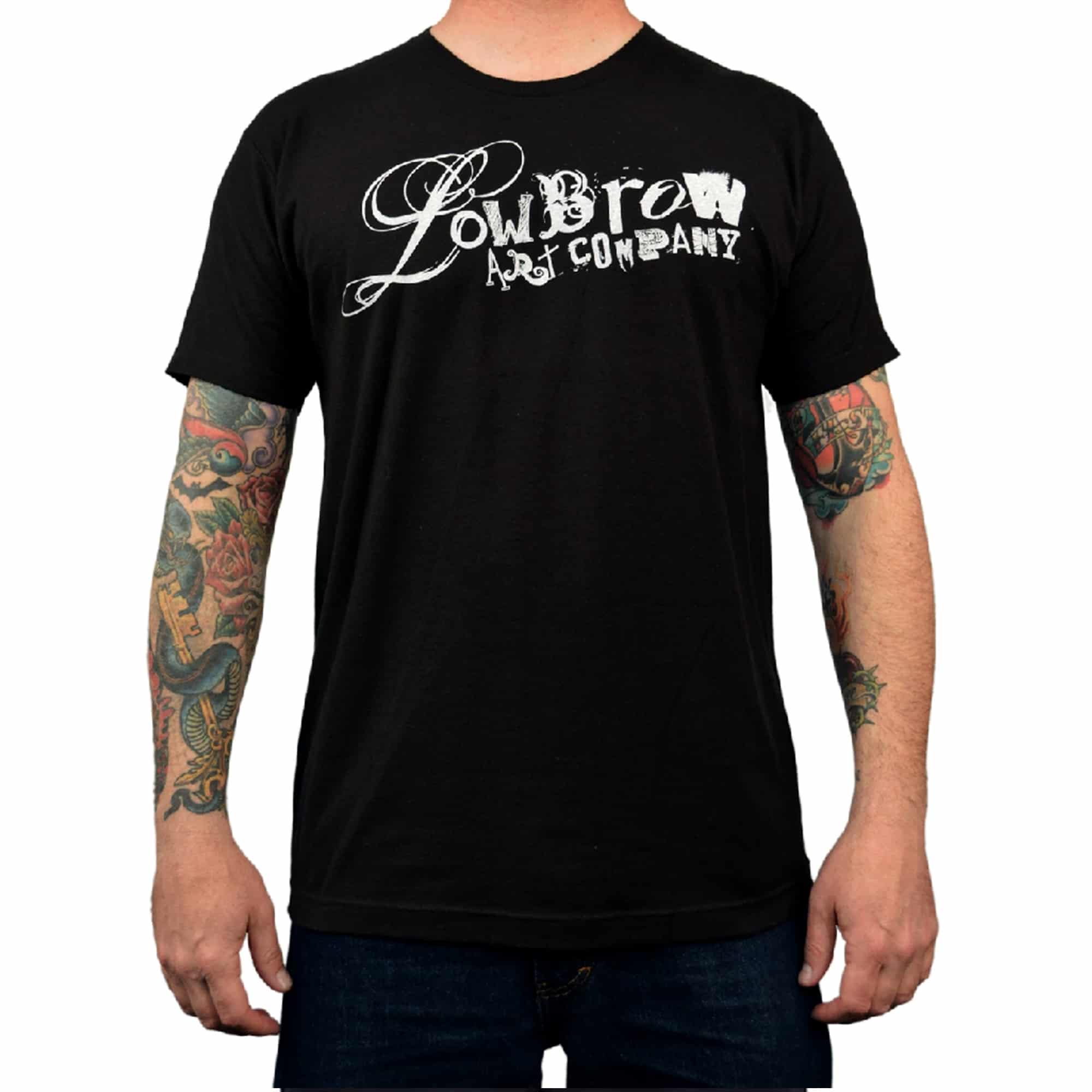 Mens Lowbrow Logo Tee