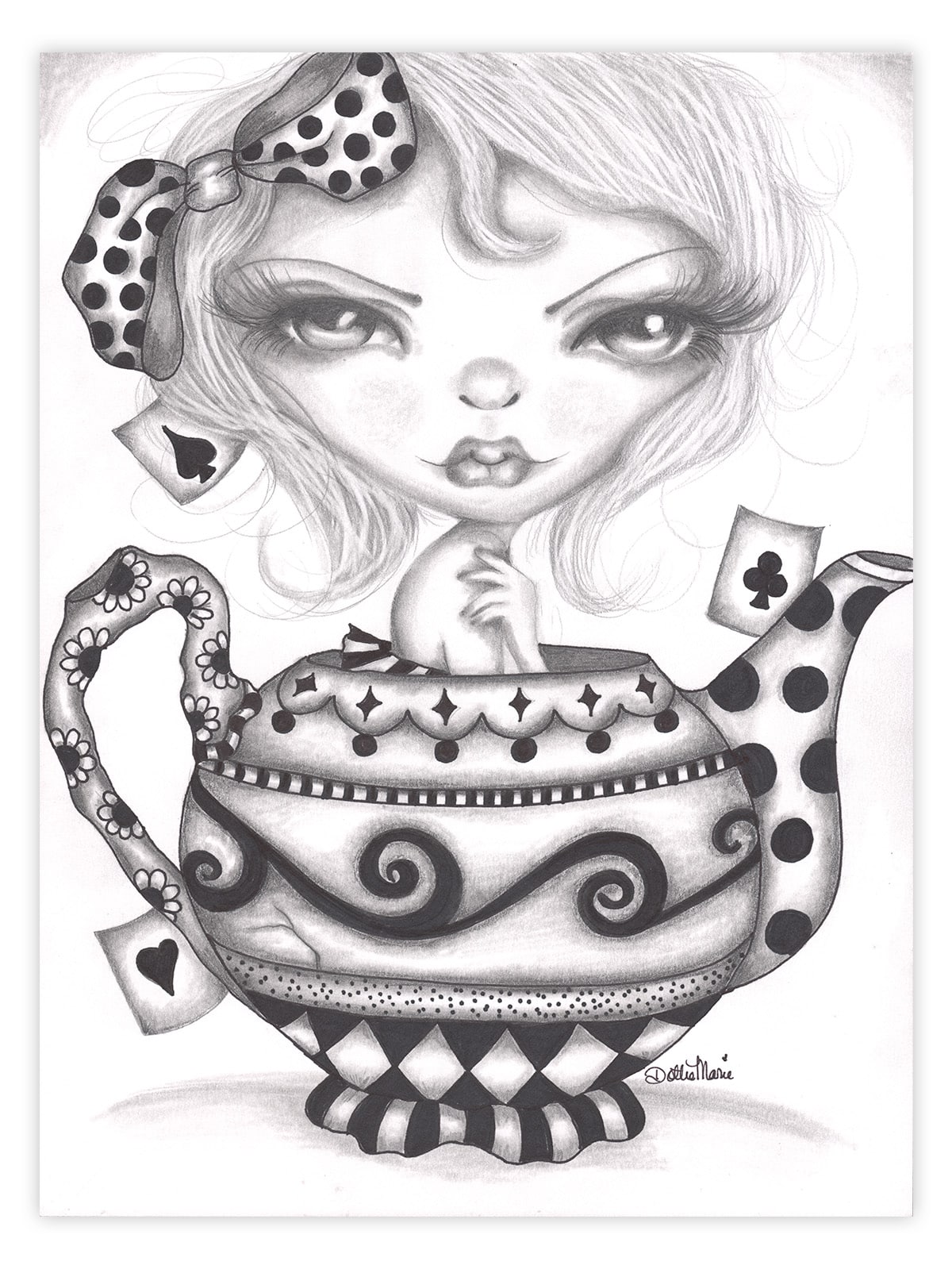 Alice Lost In A Tea Pot